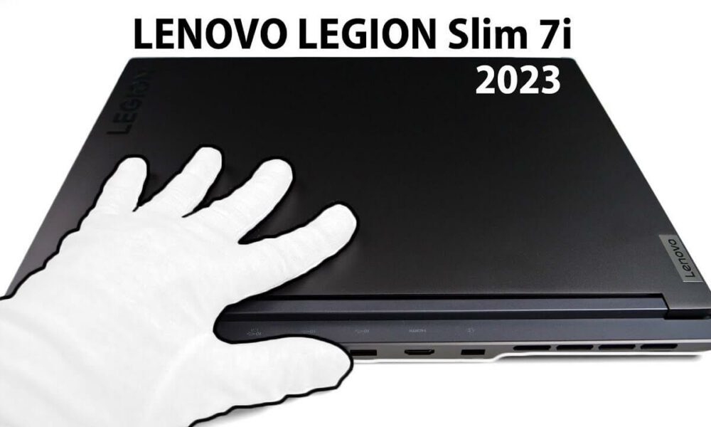 Lenovo Legion Slim 7i Unboxing