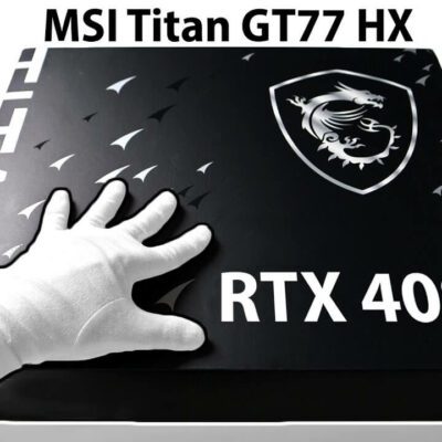 Gaming Laptop 5300 MSI Titan GT77 Unboxing