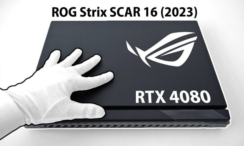 ROG Strix SCAR 16 Unboxing RTX 4080 Gaming Laptop