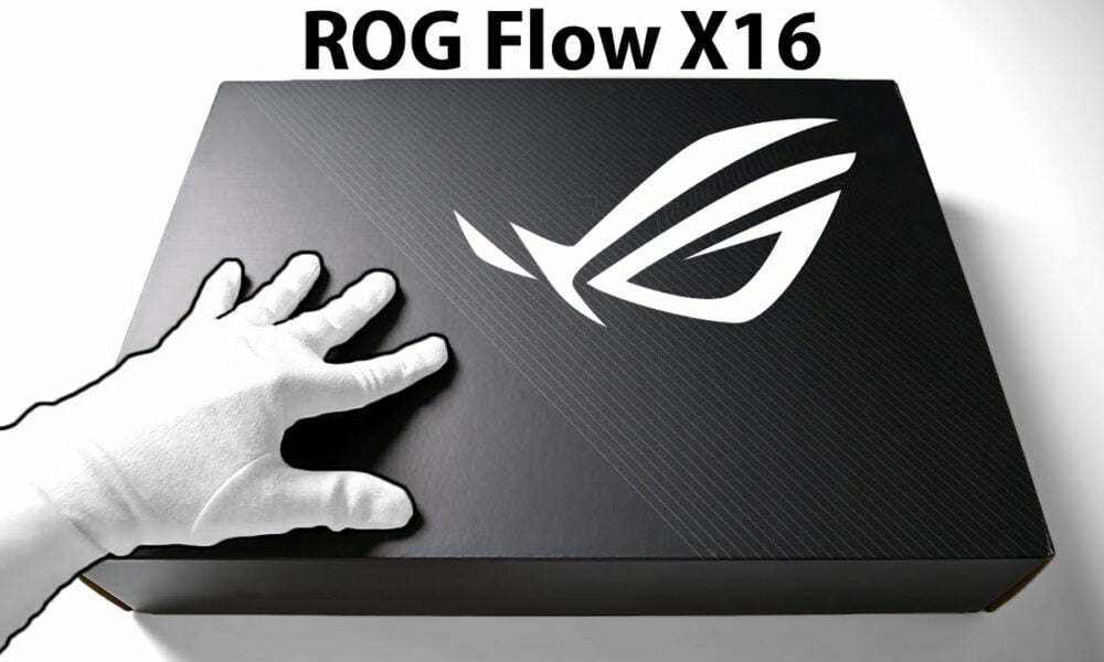 Gaming Laptops ROG Flow X16 Unboxing