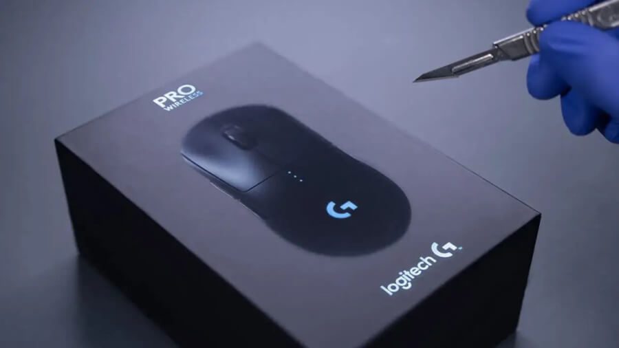 Logitech G Pro Wireless Gaming Mouse Unboxing
