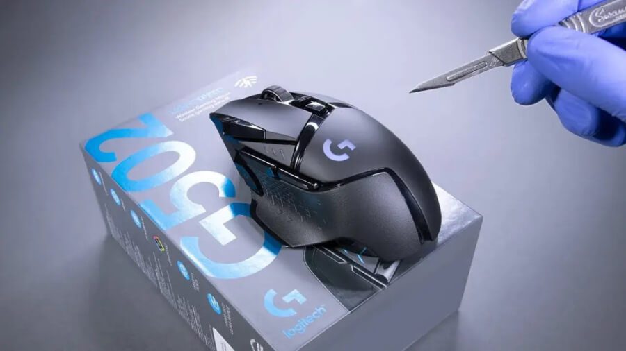 Logitech G502 Lightspeed Wireless Gaming Mouse Unboxing