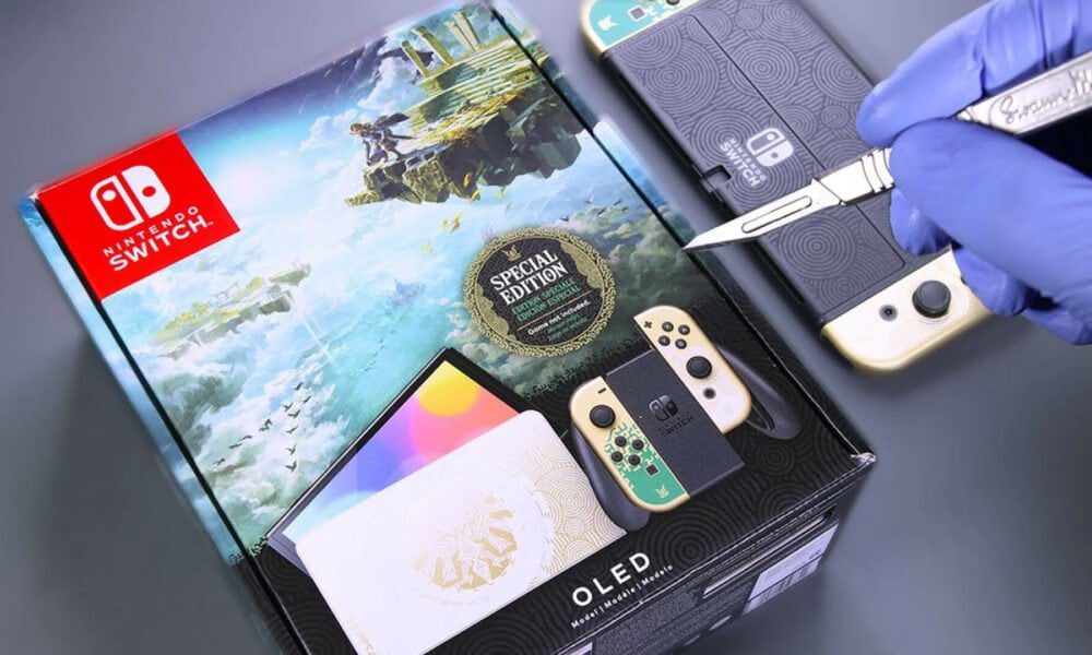 Nintendo Switch OLED Special Edition Unboxing