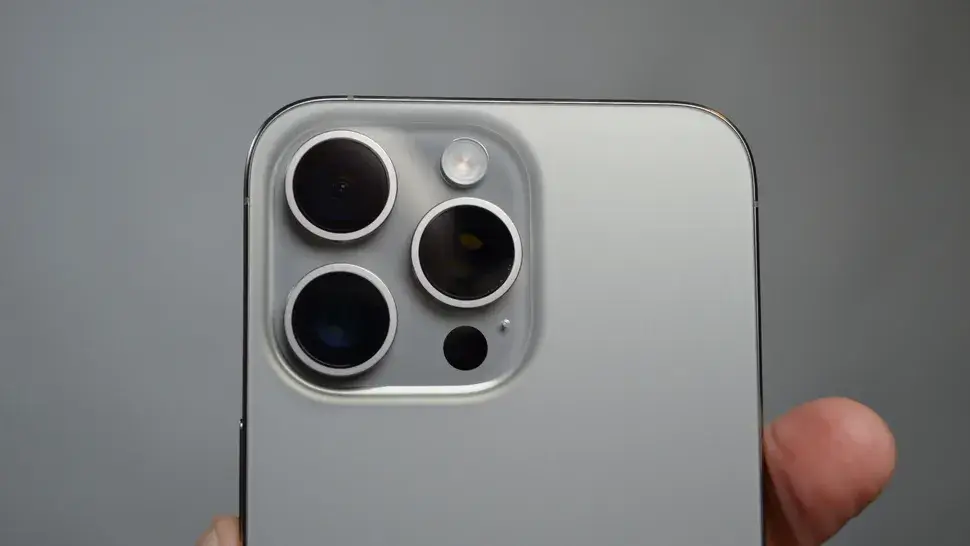 The iPhone 15 Pro Max camera array