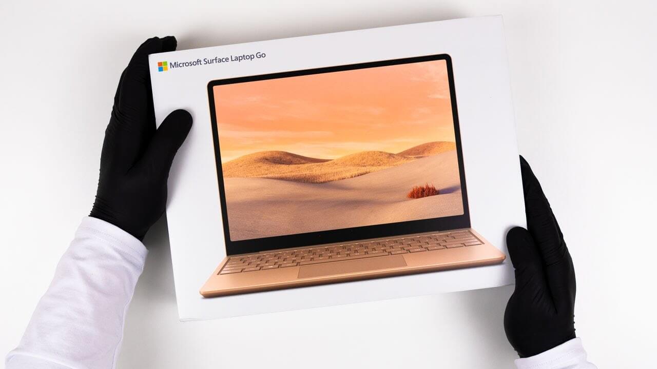 Microsoft Surface Go Laptop Sandstone Unboxing