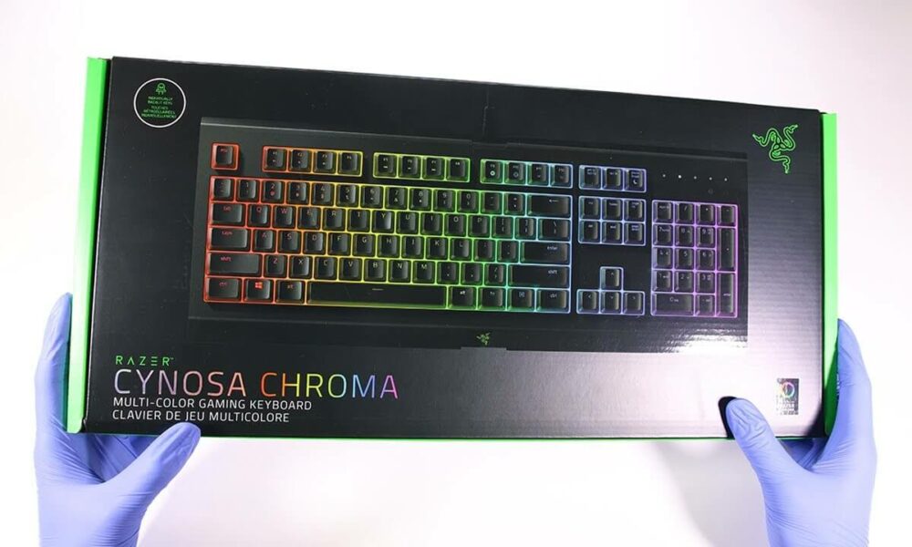 Razer Cynosa Chroma Gaming Keyboard Unboxing
