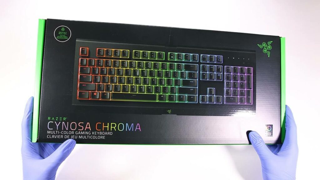 Razer Cynosa Chroma Gaming Keyboard Unboxing