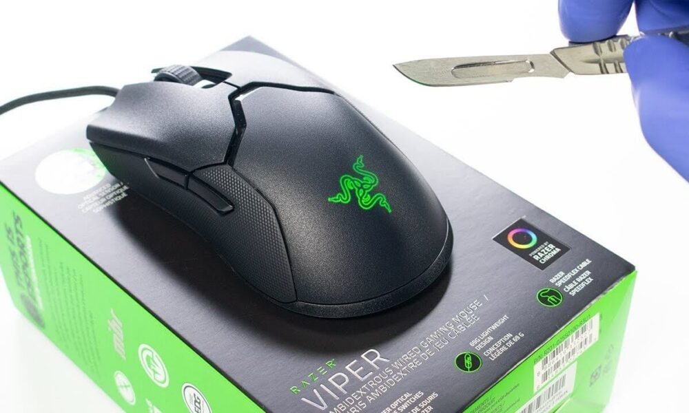 Razer Viper Gaming Mouse Unboxing