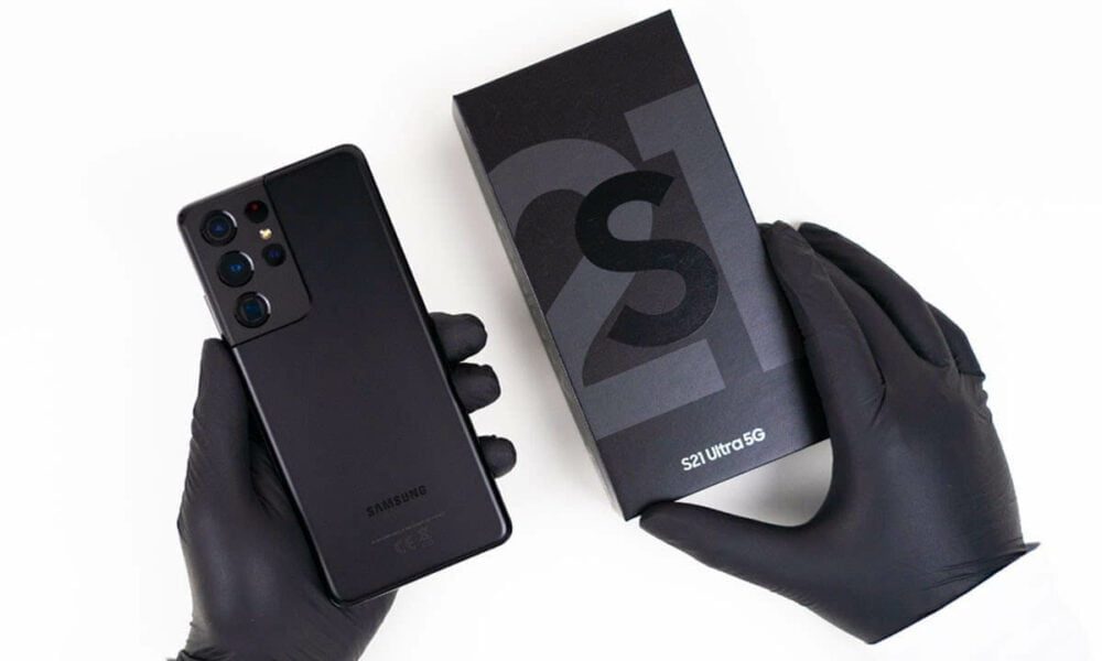 Samsung Galaxy S21 Ultra Phantom Black Unboxing