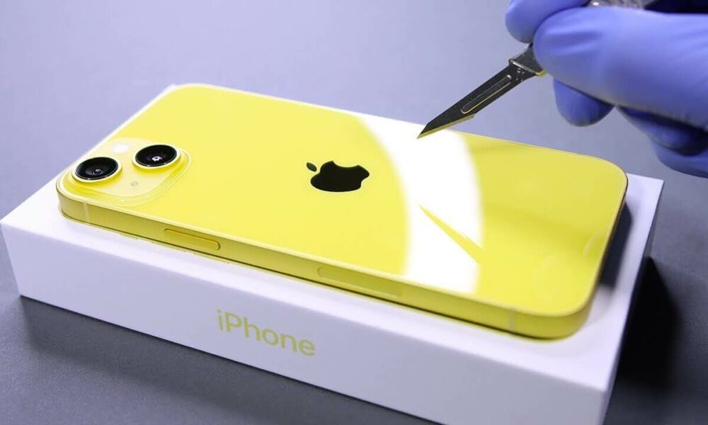 iPhone 14 Plus Yellow Unboxing