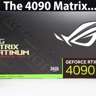 ROG RTX 4090 Matrix Unboxing