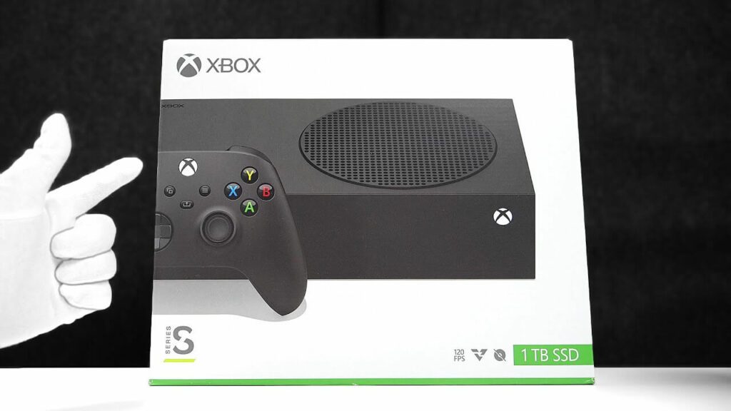 Xbox Console Series S Carbon Black Unboxing