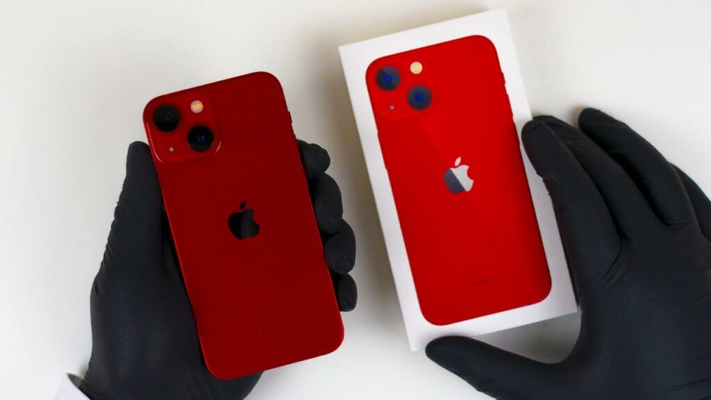 iPhone 13 Mini Red Unboxing