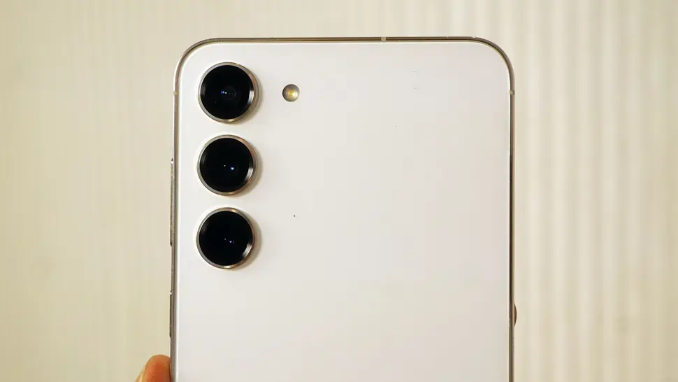 The rear Galaxy S24 cameras could be unchanged from those on the Galaxy S23 series (above)