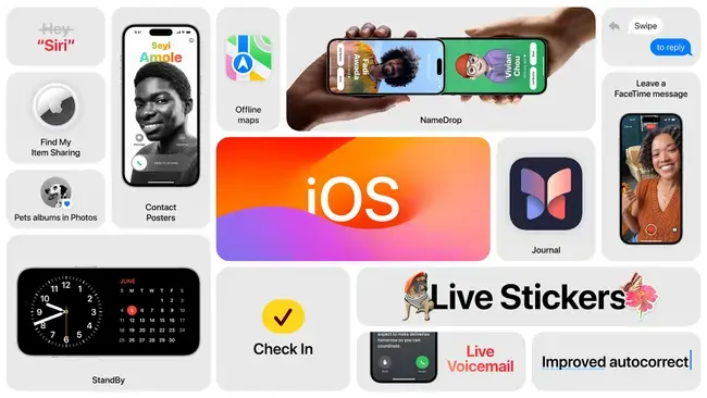 iOS 17 launched last year