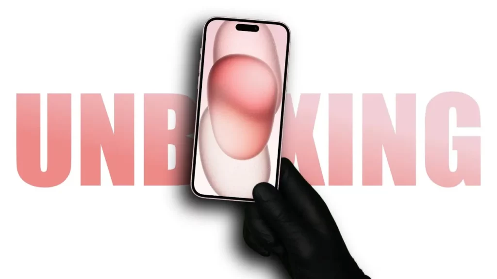 Apple iPhone 15 Pink Unboxing