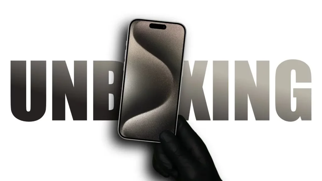 Apple iPhone 15 Pro Unboxing