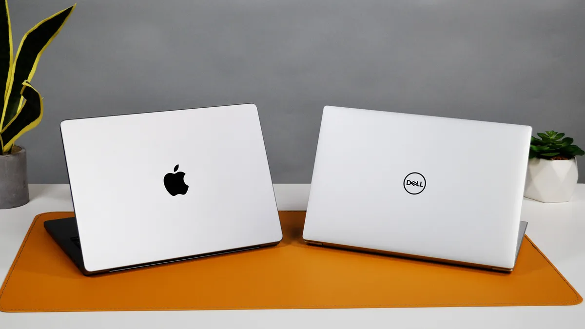 XPS 14 vs MacBook Pro 14 Design