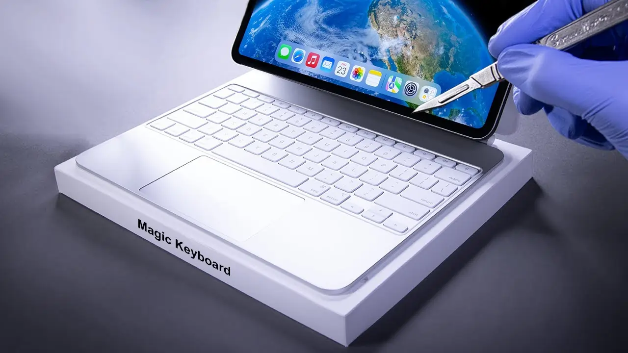 Magic Keyboard for iPad Pro M4 2024 Unboxing