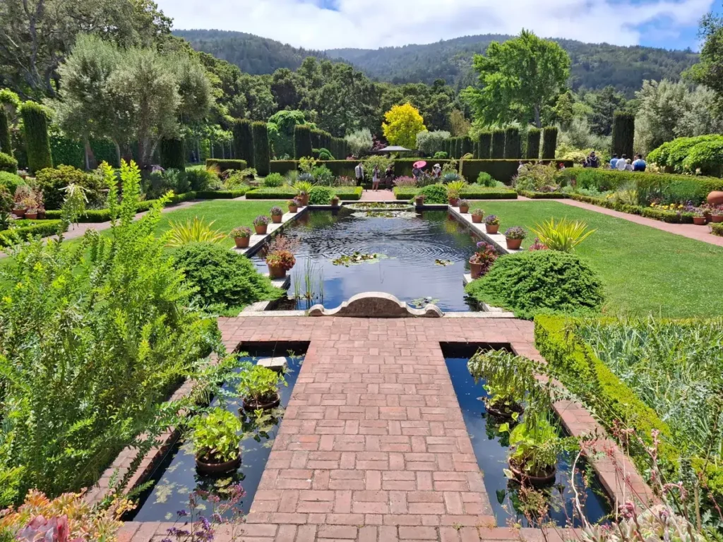 بررسی گوشی سامسونگ گلکسی ای 35 3 The A35 did justice to one of my favorite places, Filoli gardens in Woodside, California. The photo is a bit saturated, which is pretty typical with Samsung phones.