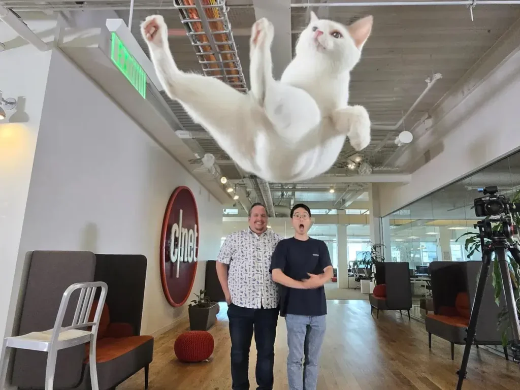 بررسی گوشی سامسونگ گلکسی زد فلیپ 6 13 Did someone ask for a three-legged cat with no tail