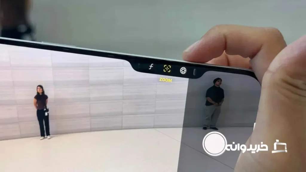 گوشی آیفون 16 8 The Camera Control button on iPhone 16