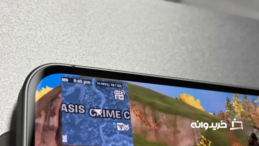 بررسی گوشی سامسونگ گلکسی ای 56 13 11FPS while playing Fortnite on the Galaxy A56 was the best I could do