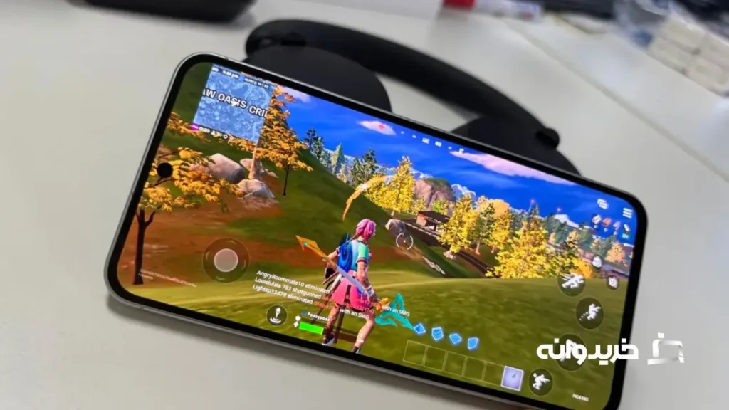 بررسی گوشی سامسونگ گلکسی ای 56 4 I played Fortnite on the Galaxy A56 and it struggled