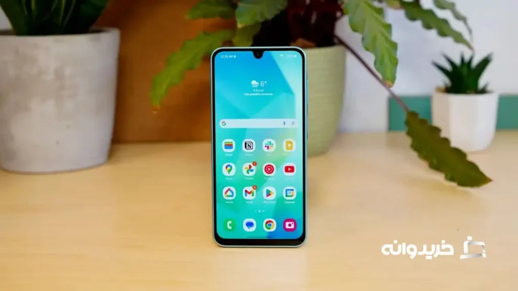 بررسی گوشی گلکسی ای 16 فایو جی 5 Screen & Speakers