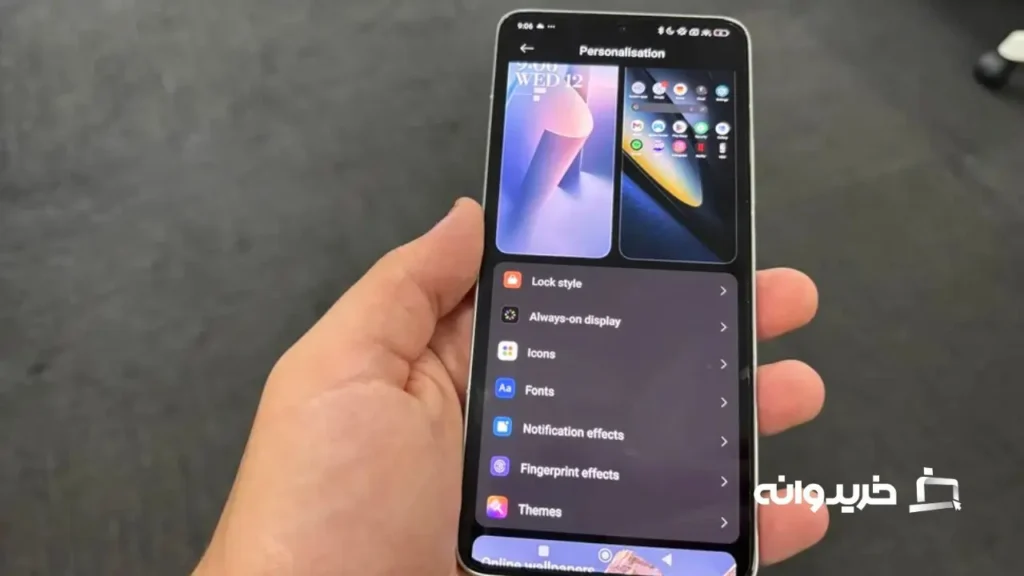 بررسی گوشی پوکو اف 6 پرو 17 Customizability settings