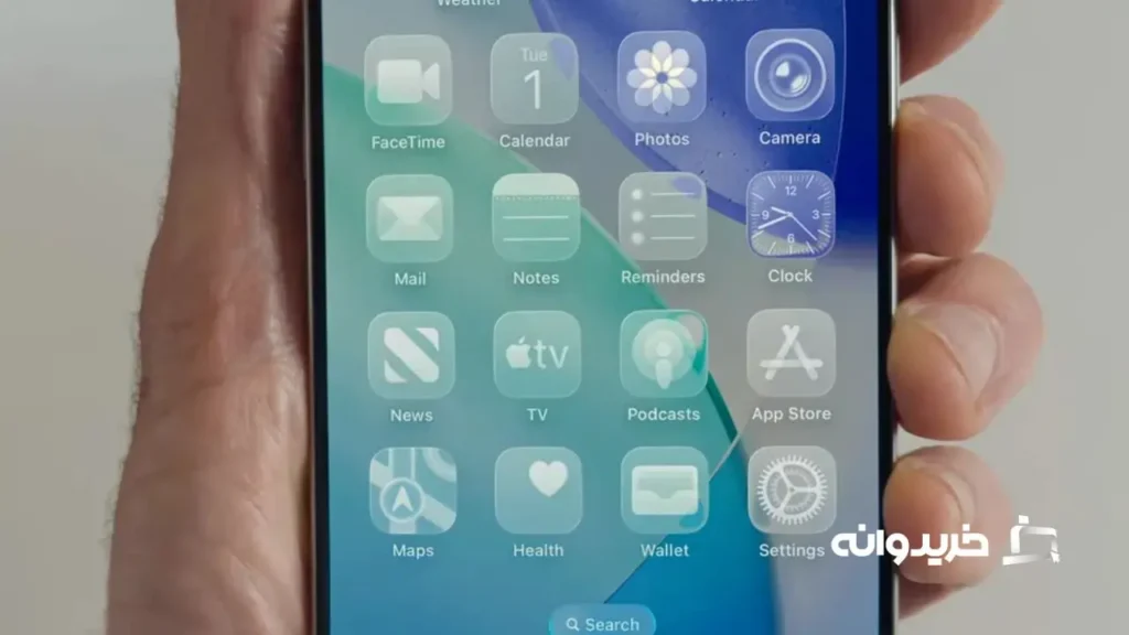 Liquid Glass in iOS 26