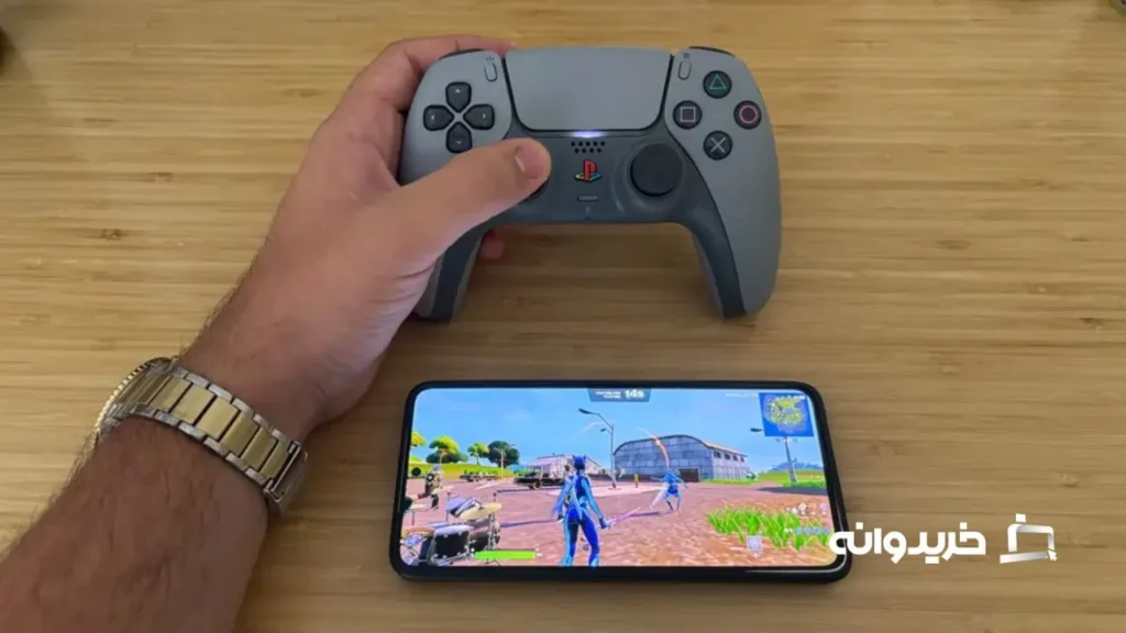 بررسی گوشی پوکو اف 6 پرو 22 Using the DualSense controller to play Fortnite on mobile