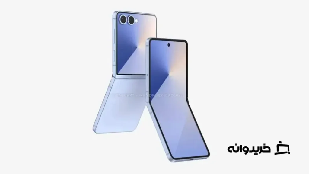 A leaked image of the Samsung Galaxy Z Flip 7