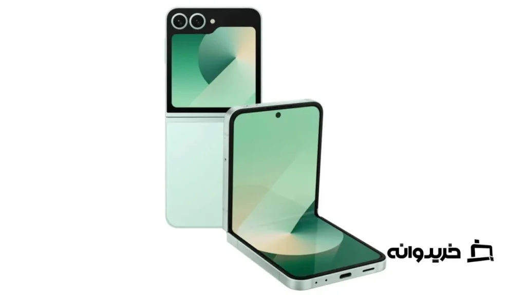 The Samsung Galaxy Z Flip 6 in Mint
