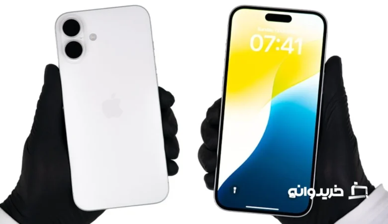 آنباکس گوشی آیفون 16 پلاس