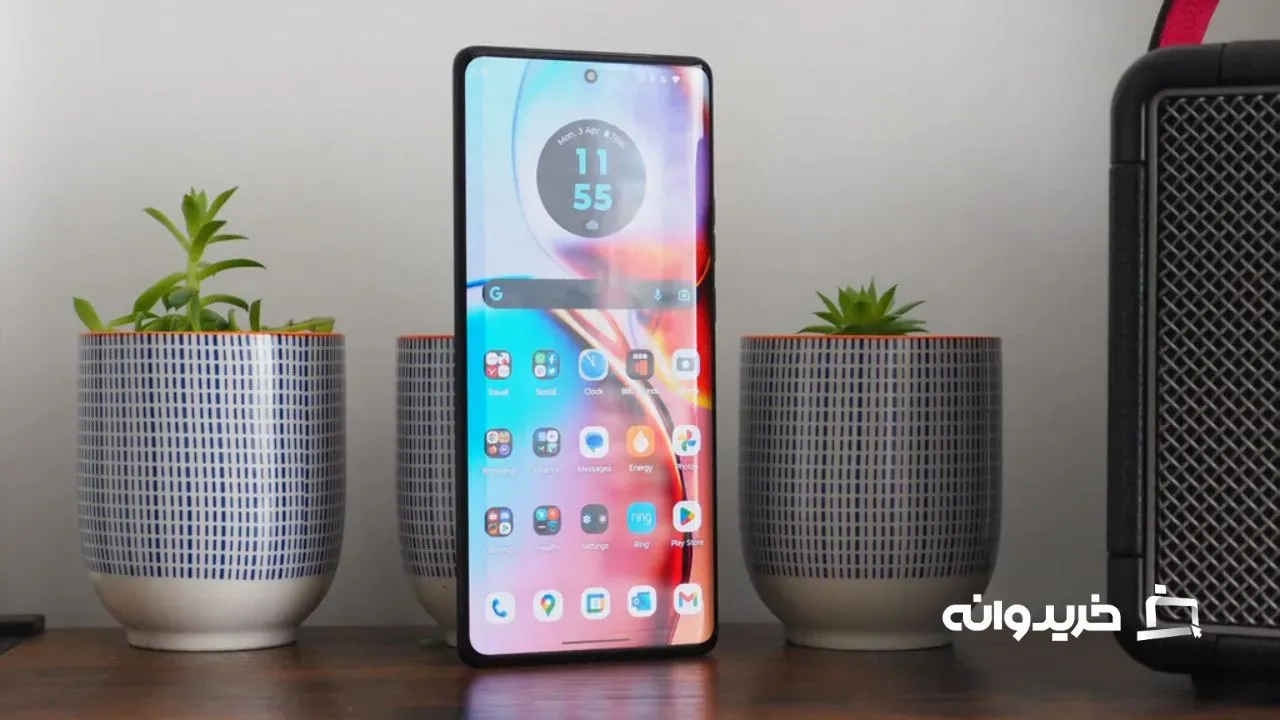 بررسی موتورولا اج ۴۰ پرو: طراحی و نمایشگر