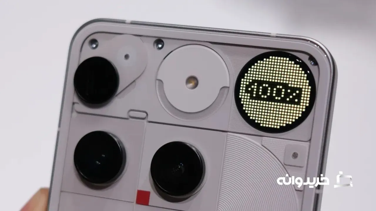 بررسی گوشی Nothing (3): طراحی