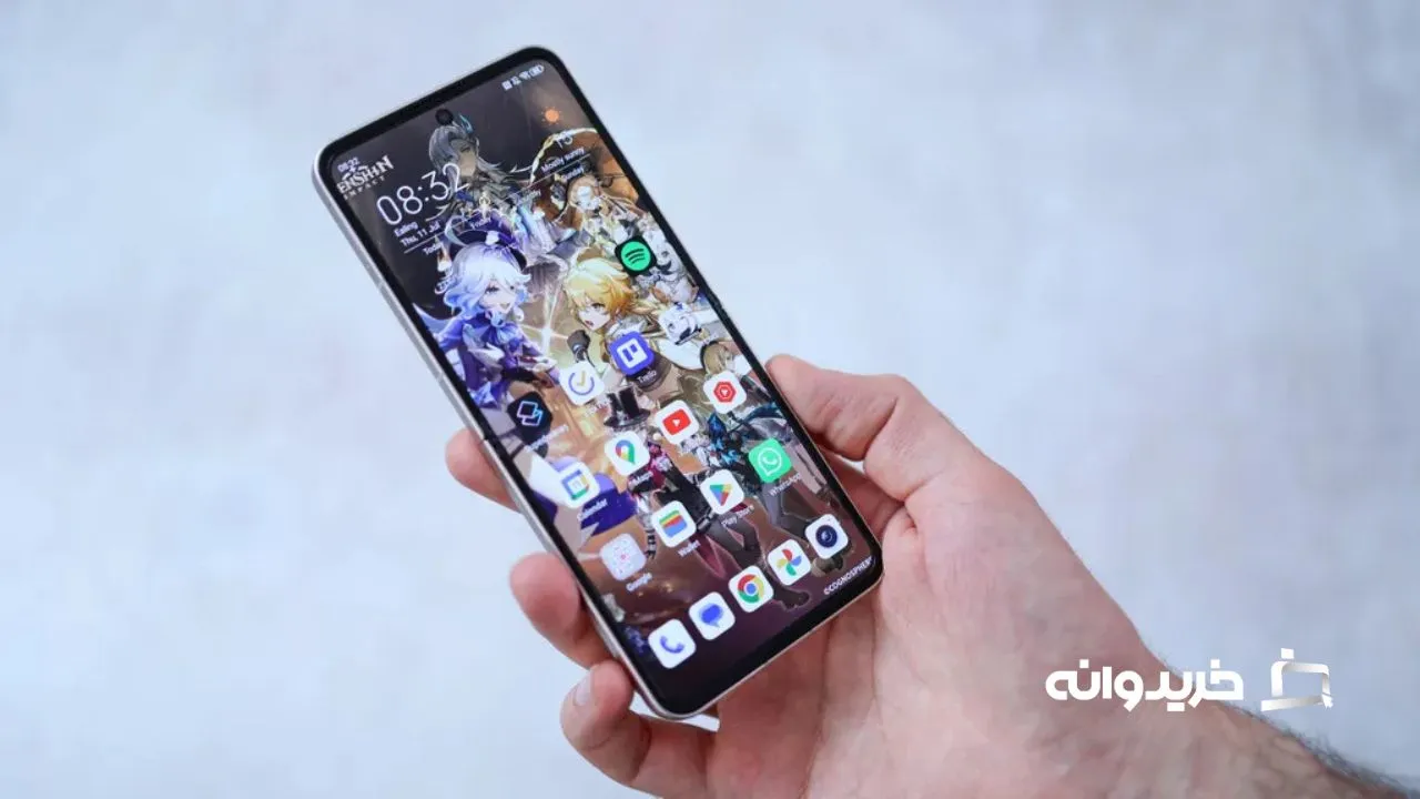 طراحی و نمایشگر نوبیا فلیپ 5G