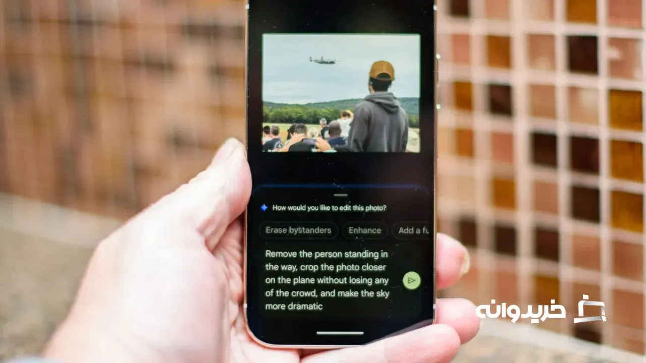 به لطف هوش مصنوعی، میتوانید در گوگل فوتوز با استفاده از زبان طبیعی ویرایش کنید