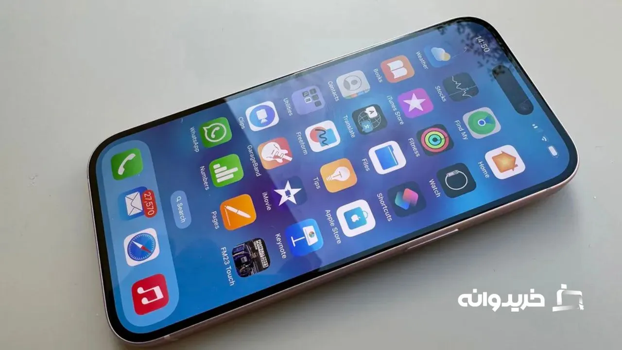 نمایشگر آیفون ۱۵