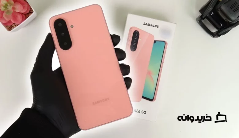 آنباکس گوشی گلکسی ای 26