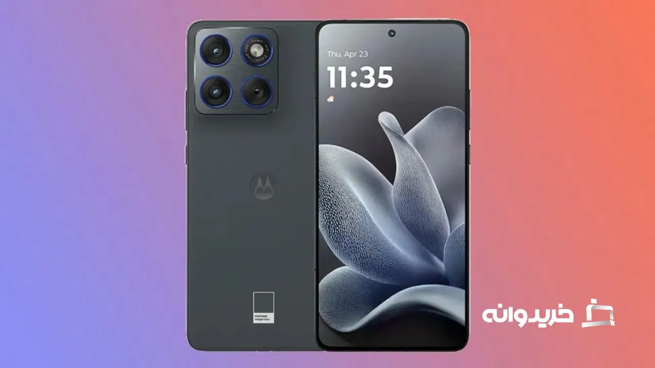 موتورولا اج ۷۰ در رنگ خاکستری پنتون گجت