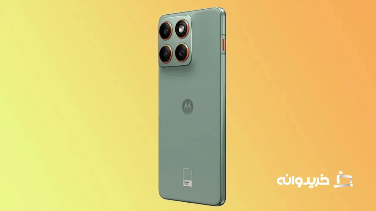 موتورولا اج ۷۰ با رنگ پانتون لیلی پد