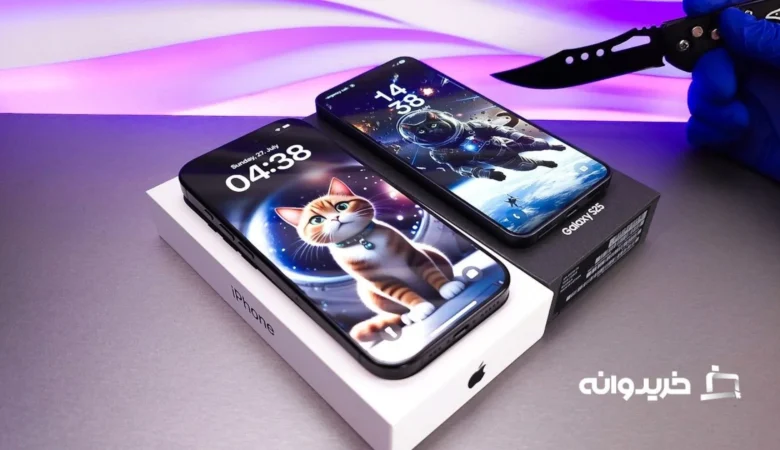 iPhone 16 Pro vs Galaxy S25 video